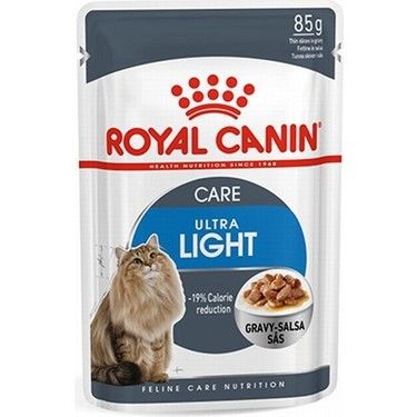 Royal Canin Ultra Light Düşük Kalorili Kedi Konservesi Pouch