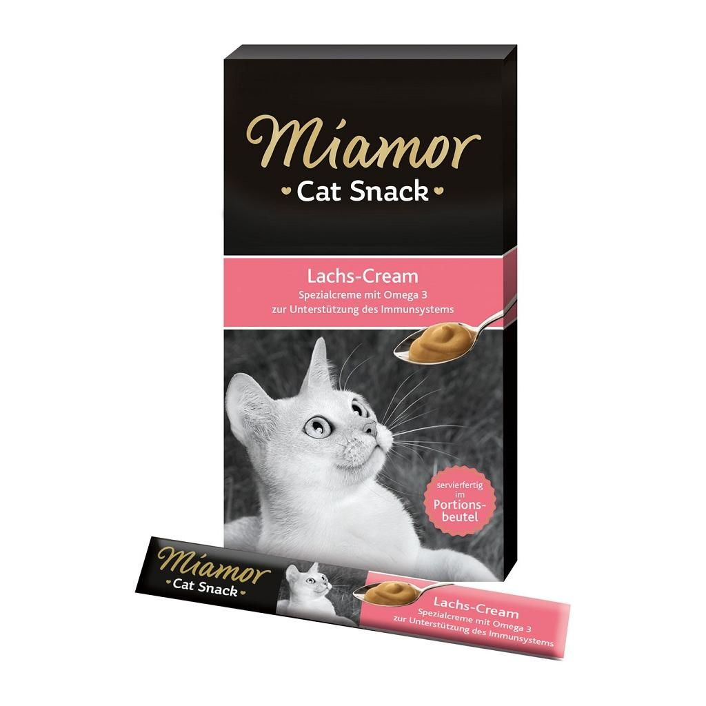 Miamor Lachs Cream Somonlu 15 gr 6'lı Kedi Ödül Maması