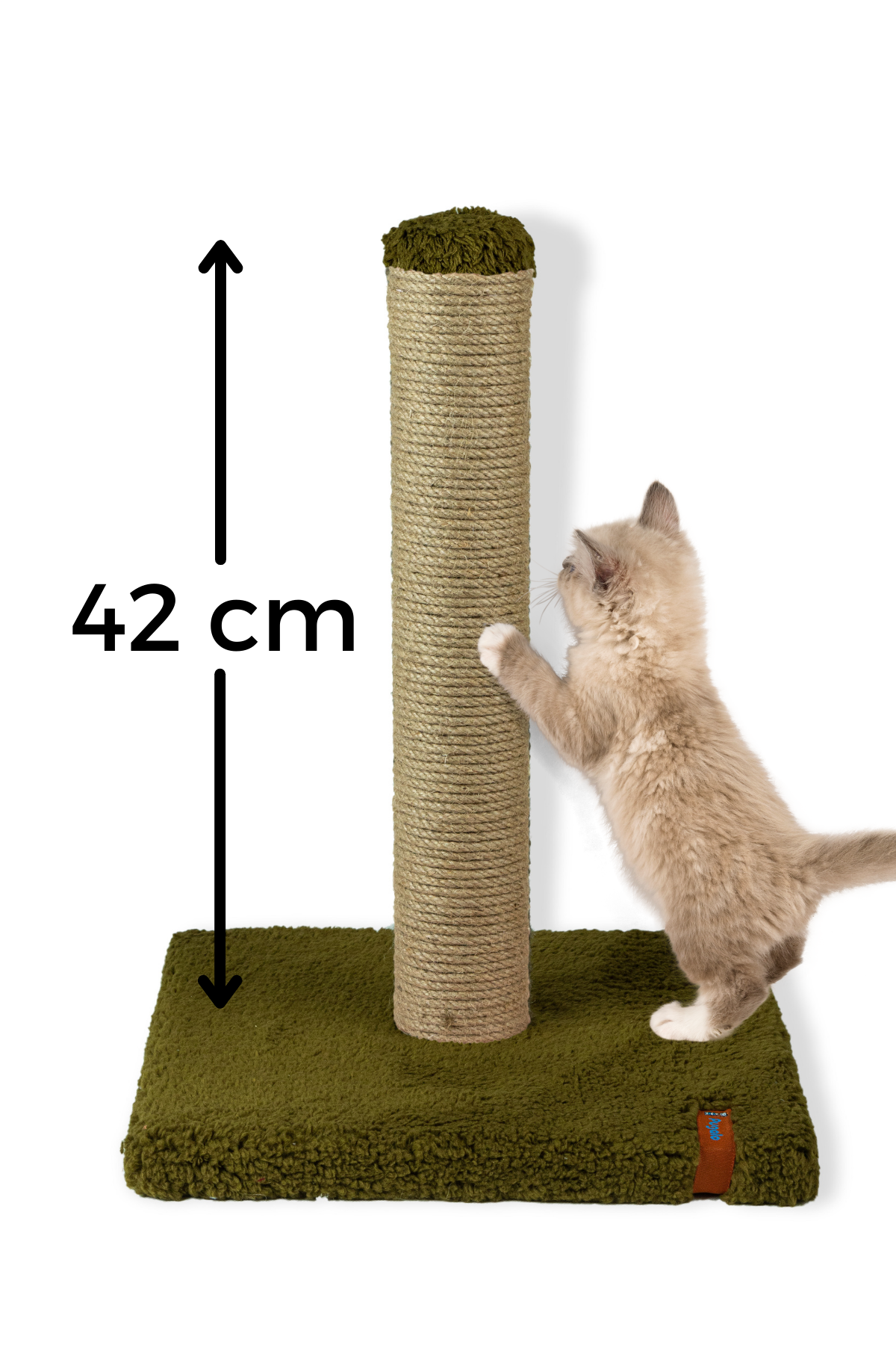 Pugalo 42 cm Peluş Kedi Tırmalama Tahtası