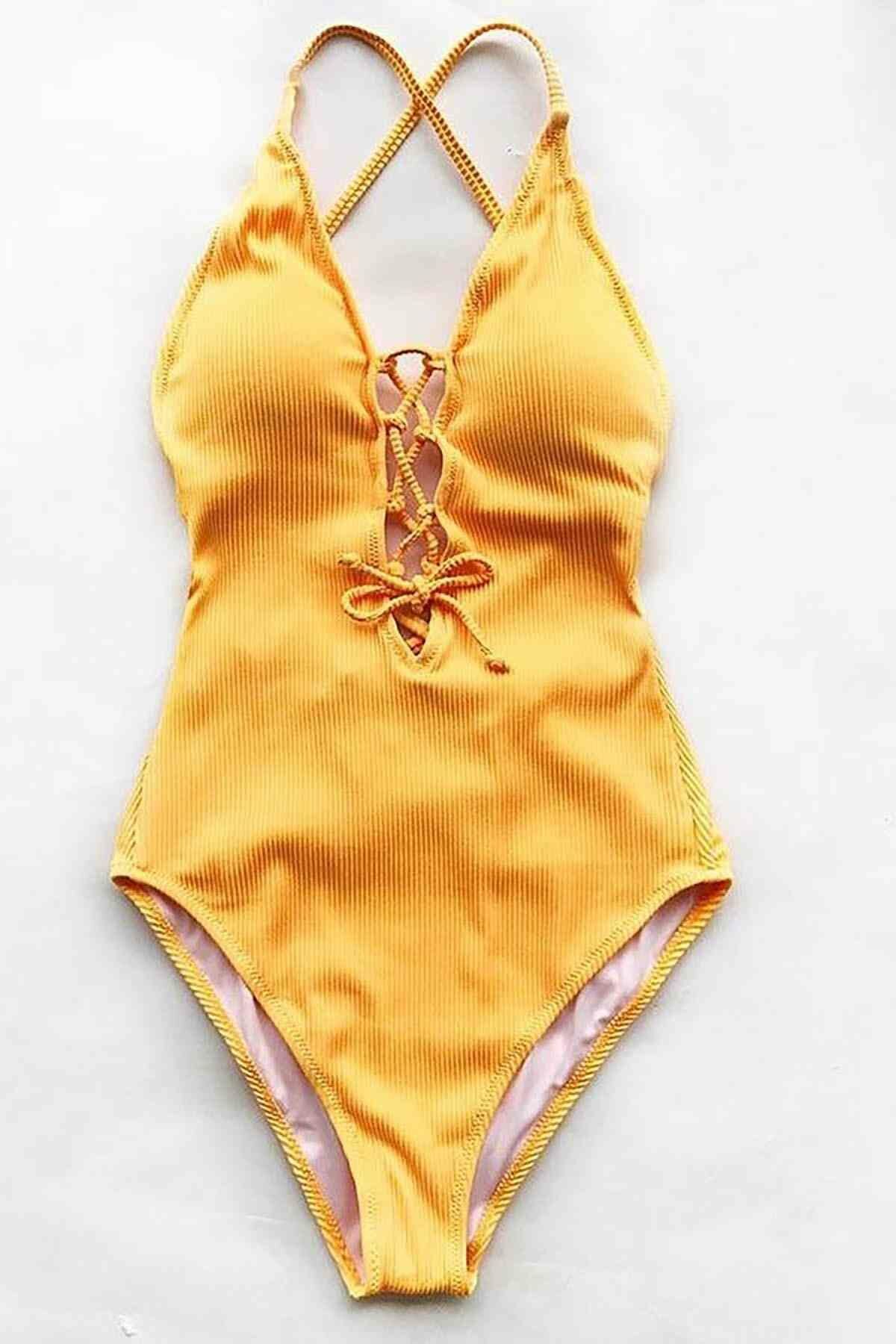 Özel Kumaş Mayo Sarı ABM9025 Özel Kumaş Mayo Sarı ABM9025