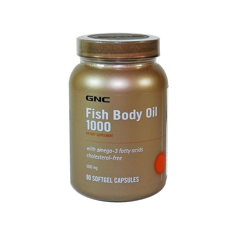 GNC Fish Body Oil 1000 Mg 90 Kapsül Bitkisel Ürünler 51,22 TL