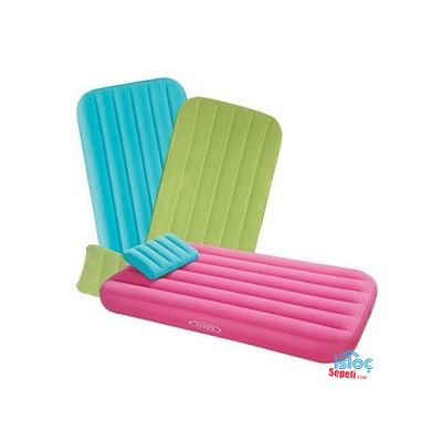 Intex 66801 Cocuk Yatagi Renkli Ve Yatikli Sisme Yatak 49 00 Tl