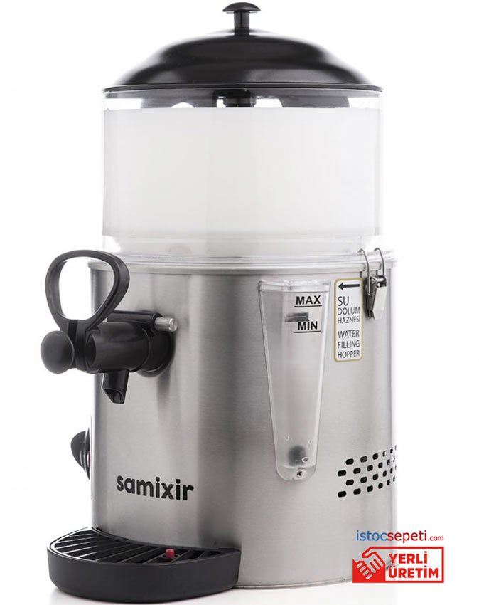 Samixir Sahlep Makinesi 5 Lt Karıştırıcılı Sıcak Çikolata Sahlep