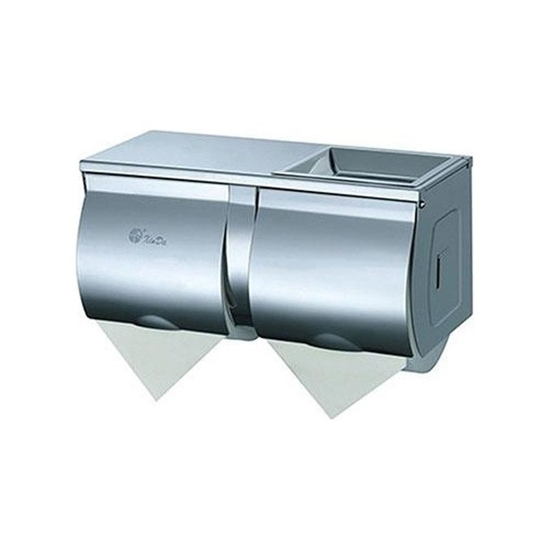 Genesit GS210W1 İkili Yatay WC Kağıtlık Çelik Parlak