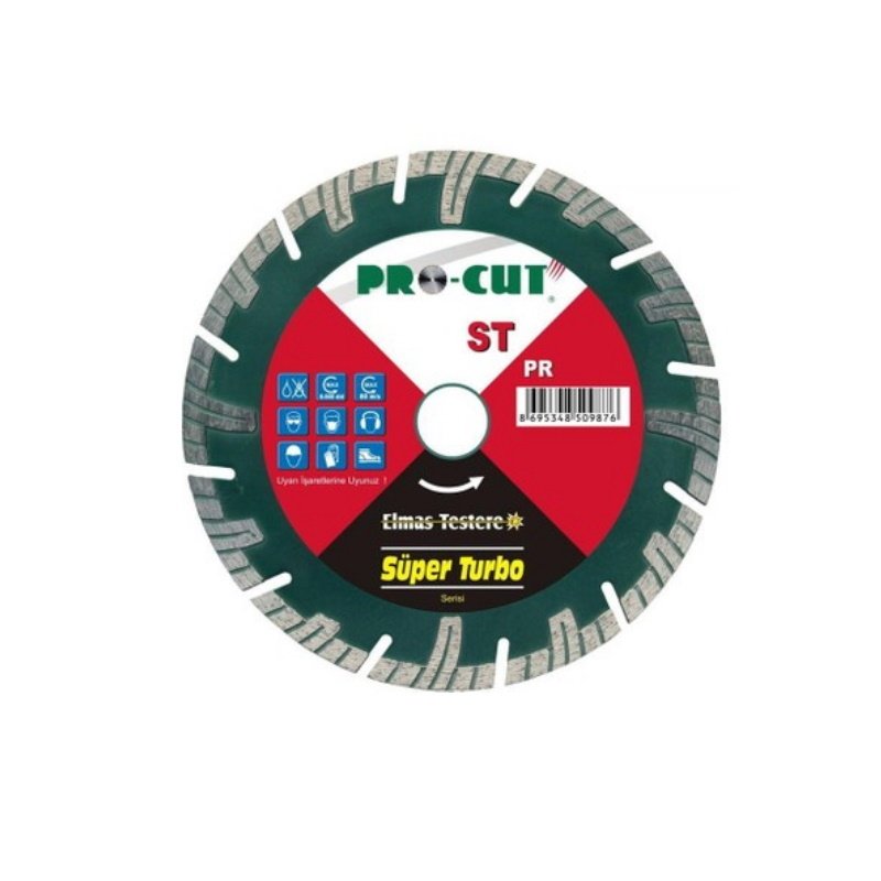 Procut PR54985 115 HST 115mm (ST) Süper Turbo Elmas Testere