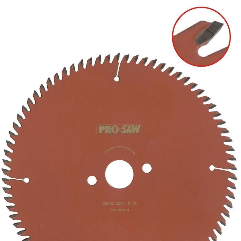 Pro-Saw PS51393 250mm Laminant Teflon Testeresi 