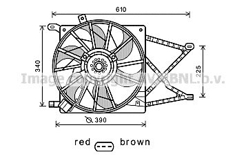 Opel Astra G Fan Motoru Davlumbazli