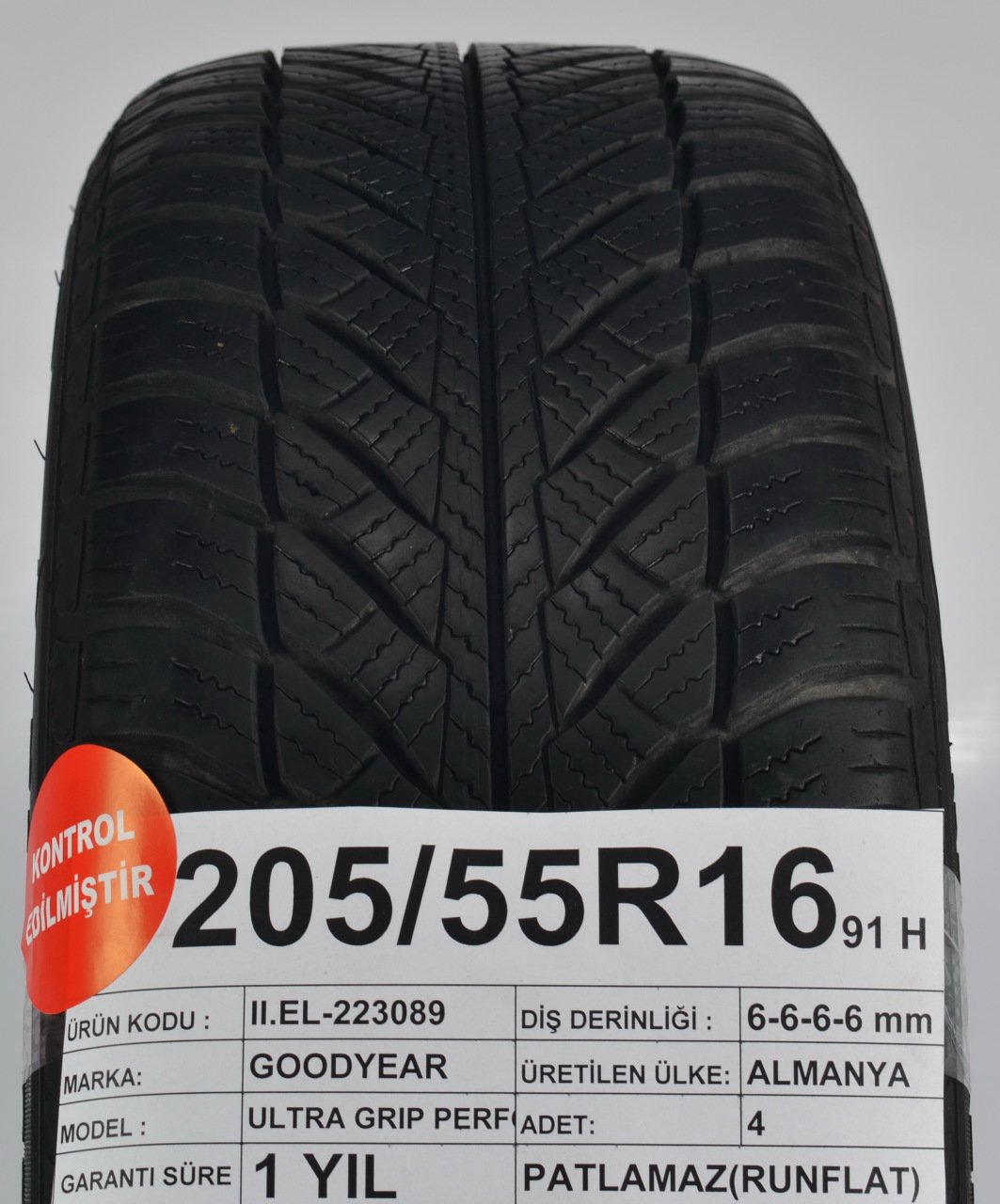 Goodyear 205 55r16 91h Rft 6 6 6 6 Mm Ugperf2 2 El Kis Lastigi Artvinticaret Com