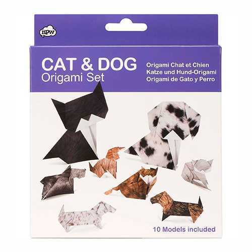 Kedi ve Köpek Origami Seti Yeni Şeyler