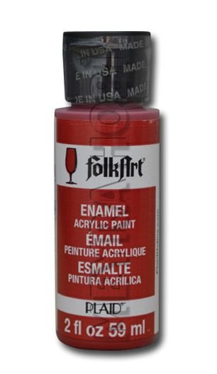 Meyrahobi I Plaid Folkart Enamels Cam Boyasi 4006 Engine Red 59 Ml