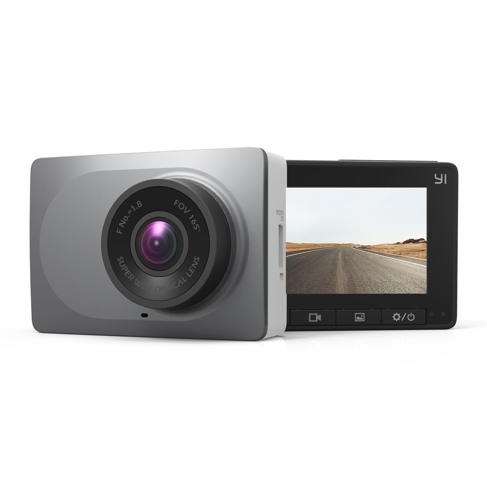 Yi 2 7 Screen Full Hd 1080p60 165 Wide Angle Dashboard Camera C