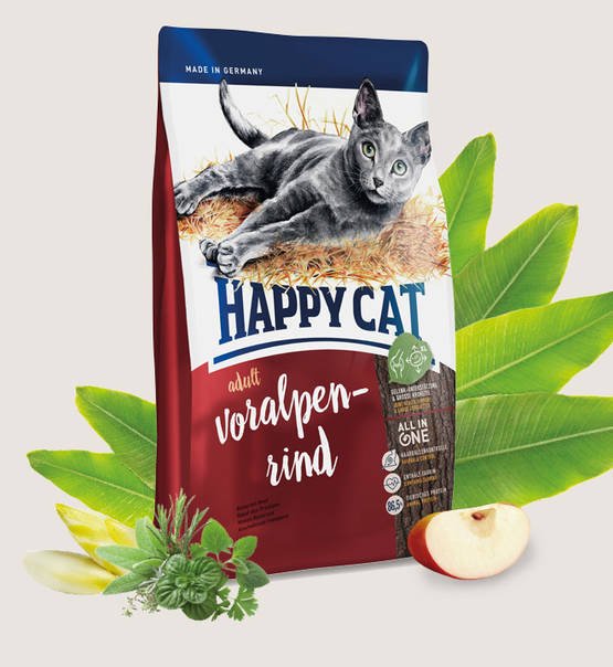 HAPPY CAT VORALPEN RIND BİFTEKLİ 4 Kg Happy Cat Yetişkin Kedi Maması