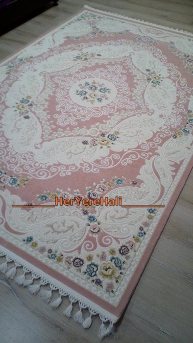 Saray Hali Heryerehali Saray Hali Asrin As617p Pembe 160x230 Cm