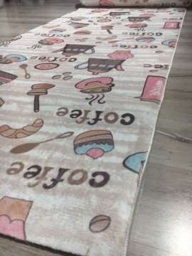 Tarz Hali Heryerehali Merroni Trend Soft E038kitchen Mutfak Temali 80cm Kesme Yolluk