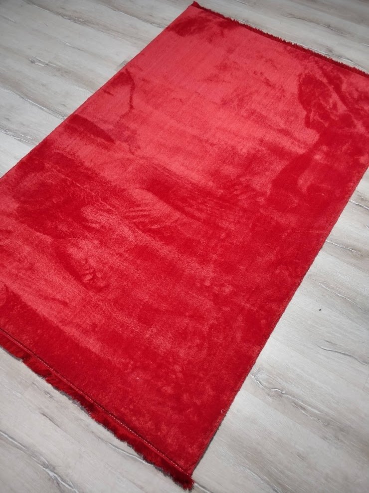 Yamalihome Heryerehali Yamali Home Yapay Kuzu Kaymaz Taban Post Kirmizi 120x180 Cm