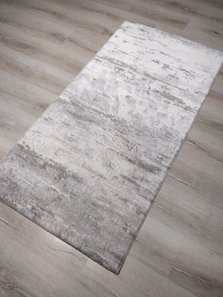 Yamalihome Heryerehali Yamali Home Gloria 3504 Gri Modern Hali 80x150 Cm