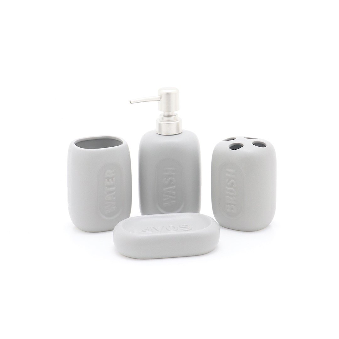 Perotti 10812 Well 4 Parca Seramik Banyo Seti Beyaz
