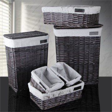 Camasir Sepeti Ikea Tohana Thn 32406 3lu Oval Sepet Seti Mavi