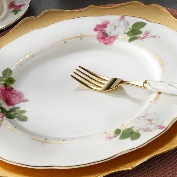 Kutahya Porselen Cisil 6 Kisilik 24 Parca Yemek Takimi Trendyol
