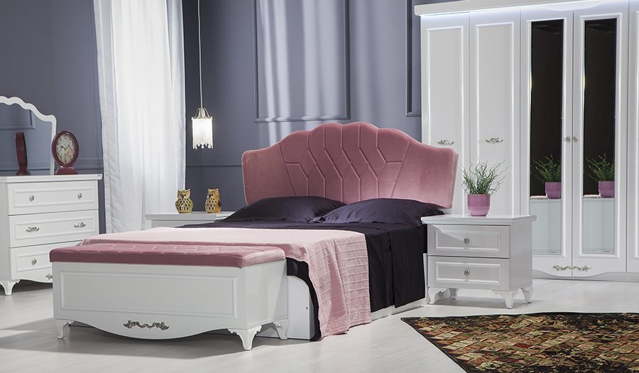 Asil Yatak Odası Takımı (Kapaklı) Modalife Mobilya Yatak Odası