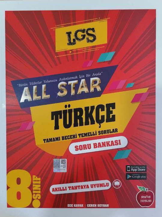 NEWTON Yayınları 8.Sınıf LGS All Star Türkçe Soru Bankası