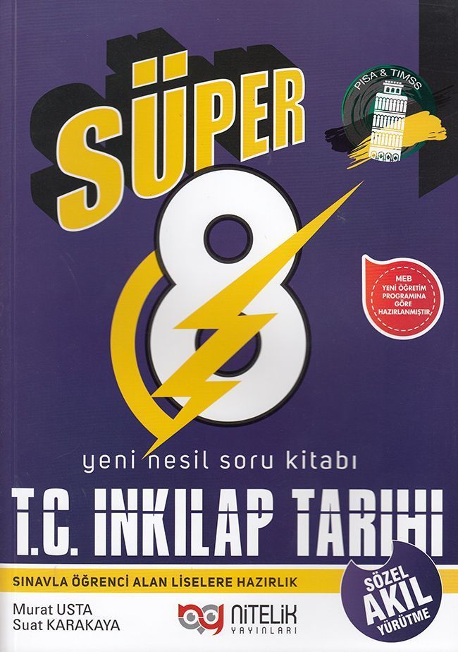 Nar Test Yayinlari 8 Sinif Matematik Soru Bankasi Fen Kitabi