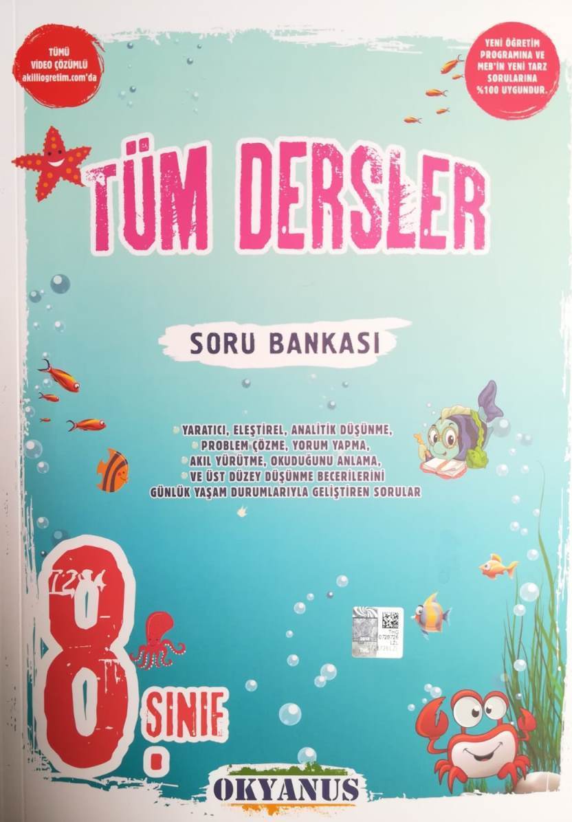 Evrensel Iletisim Yayinlari 8 Sinif Lgs Ye Hazirlik Tum Dersler Telafi Video Cozumlu Test Kitabi 2021 Kpss Yks Ales Yds Ve Diger Guncel Sinav Kitaplari