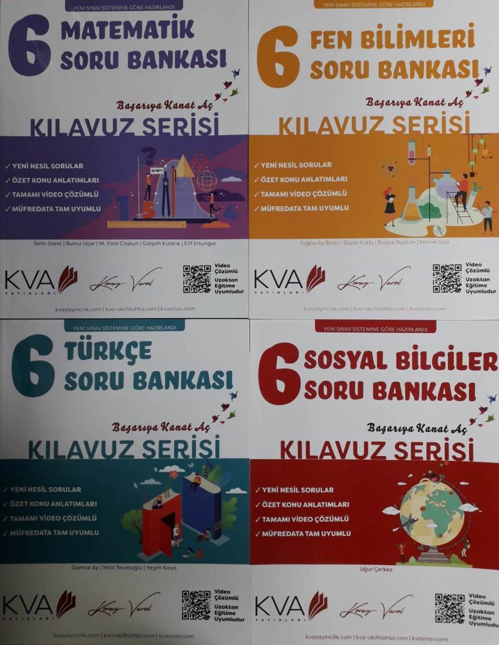 Koray Varol Akademi Kva 8 Sinif Turkce Soru Bankasi Kitabi