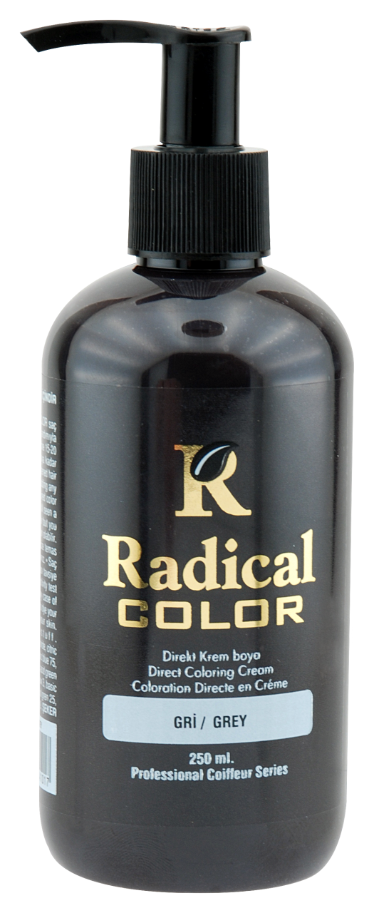 radical colorsu bazli sac boyasi gri 250 ml