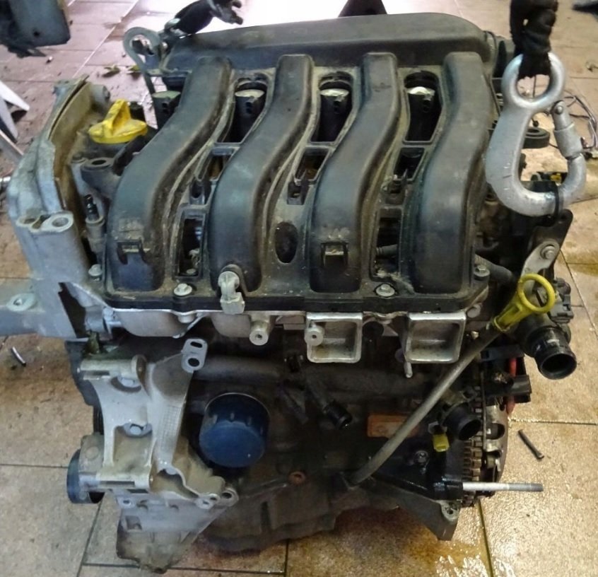 Renault Megane 1.6 16V K4mv838 Sandık Motor