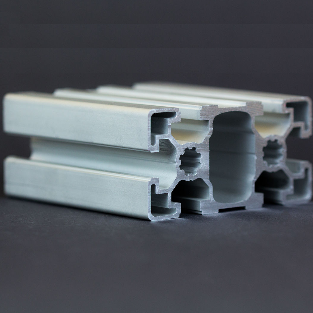 45 90 Eloksalli Aluminyum Sigma Profil 45 90 Silver Anodized Aluminium Profile