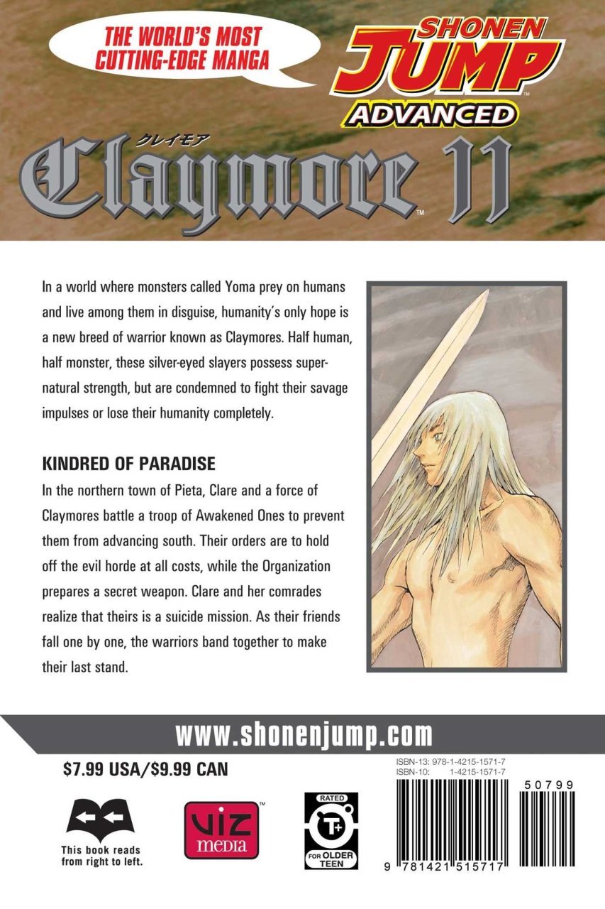 Claymore, Vol. 11