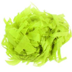 Neon Sarı Kırpık Kağıt Rafya - 15 g