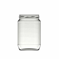 Cam Kavanoz Metal Kapaklı 720 ml 1500 Adet