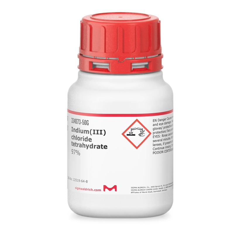 Sigma Aldrich 334073 Indium(III) chloride tetrahydrate 97% 50 gr