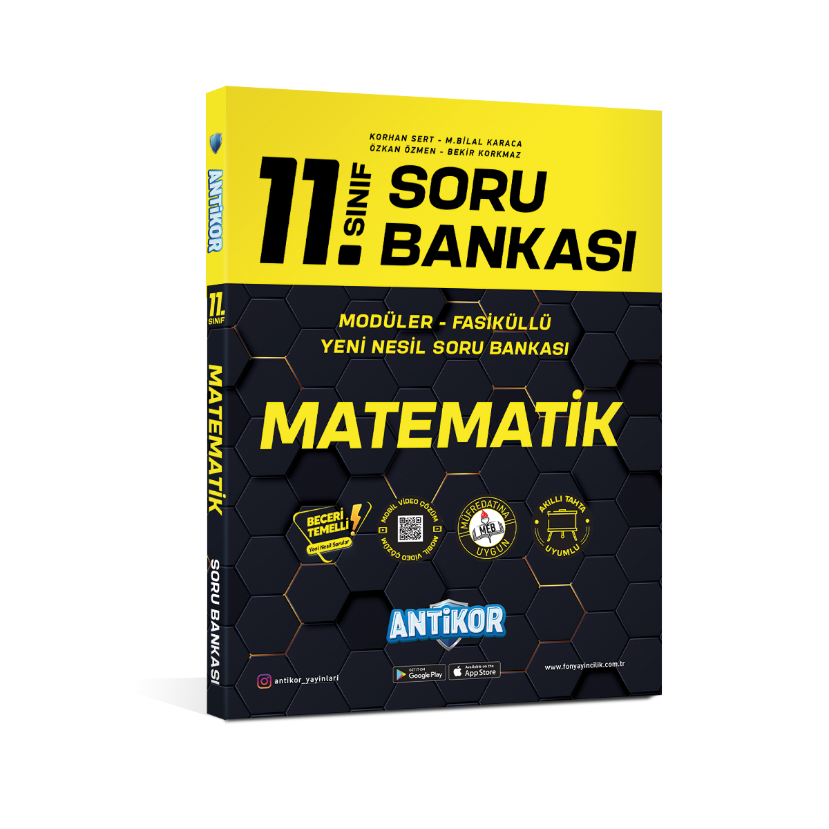 ANTİKOR YAYINLARI 11.SINIF MATEMATİK SORU BANKASI 2022