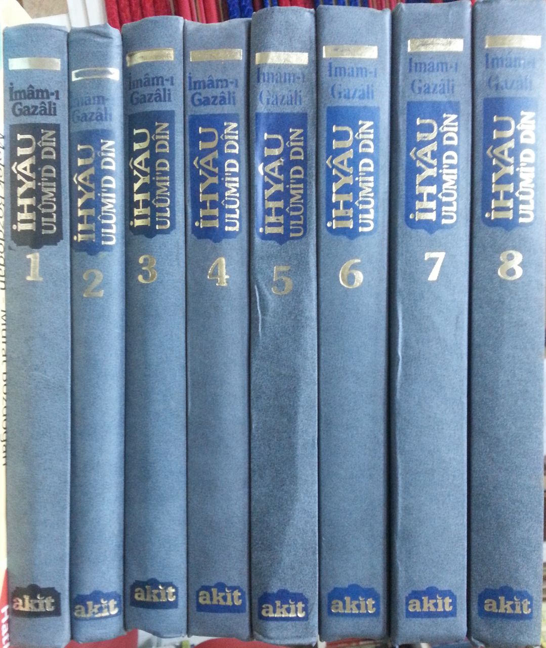 Ihya U Ulumiddin 5 Cilt Takim Ihya U Ulumi D Din Imam Gazali Imam I Gazali Nadir Kitap
