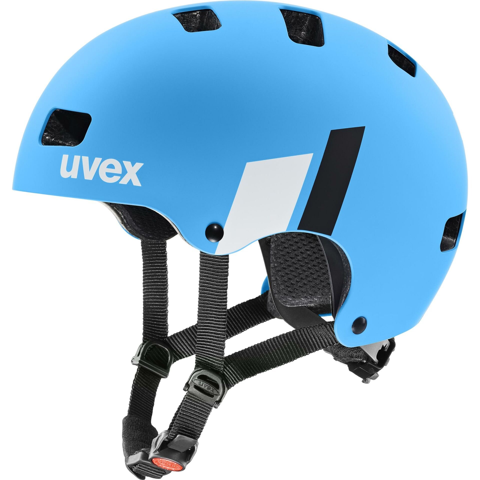 Uvex Kid 3 CC Çocuk Bisiklet Kaskı - Mat Mavi Beyaz