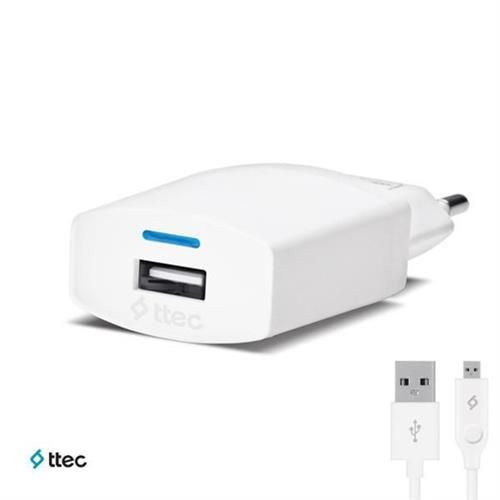 Ttec Compact Seyahat Sarj Cihazi Micro Usb 1 000ma 2scc752b