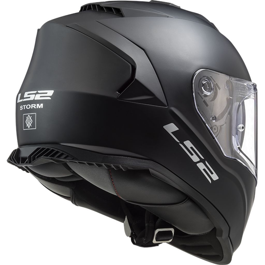 Ls2 Storm Kask Mat Siyah L | 2021 LS2 Storm Kapalı Kasklar