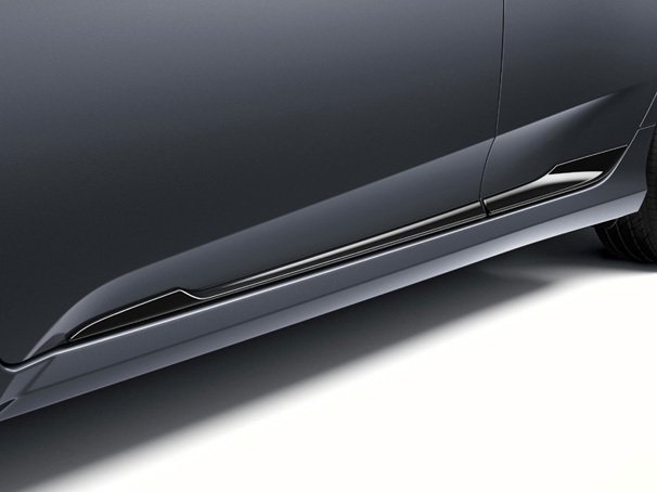 honda civic fc5 kapi alt citasi siyah genis model 2016