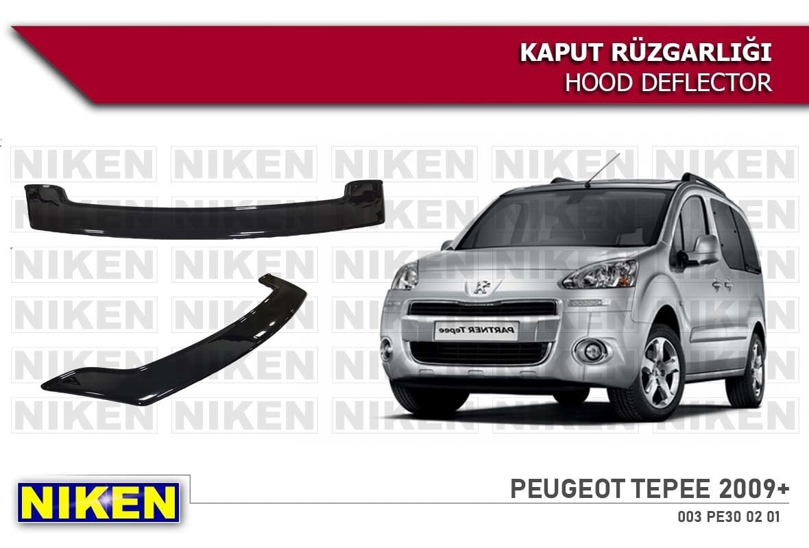 Peugeot Partner Tepee Kaput Ruzgarligi Koruyucu 2009 Peugeot Partner Tepee Kaput Ruzgarligi Koruyucu 2009
