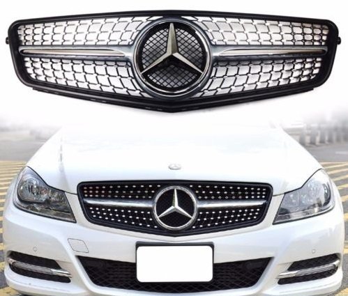 Mercedes W204 Diamond Amg 246 N Panjur ızgara Seti 2007 2012