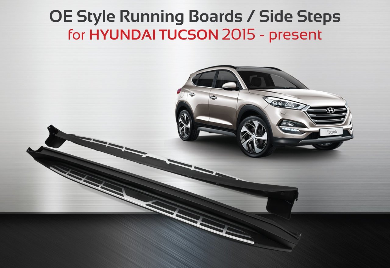 Hyundai Tucson Yan Basamak Koruma Marşbiyel 2015
