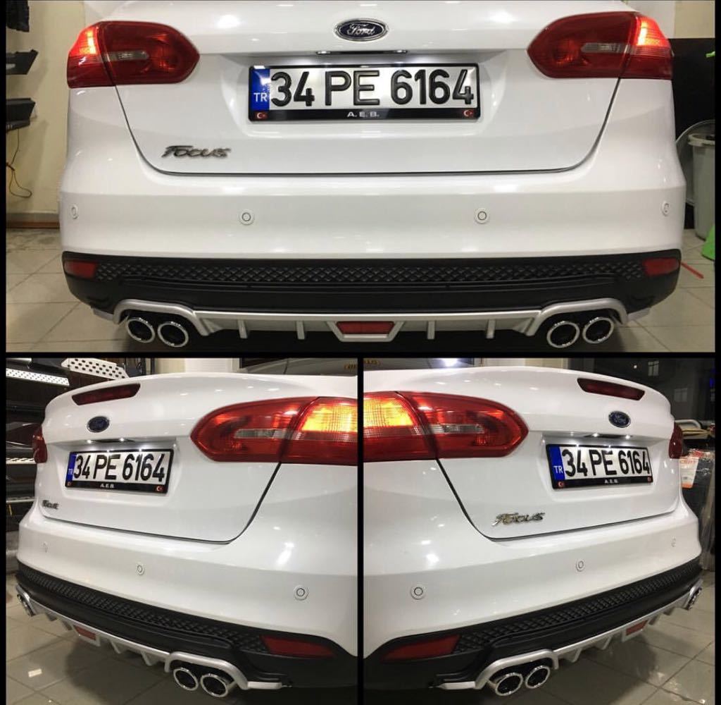 Ford Focus 3 Dif 252 Z 246 R Arka Tampon Eki 231 Ift 231 ıkış 2012