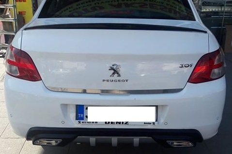 Peugeot 301 Dif 252 Z 246 R Arka Tampon 231 Ift 231 ıkış Egzoz Gri