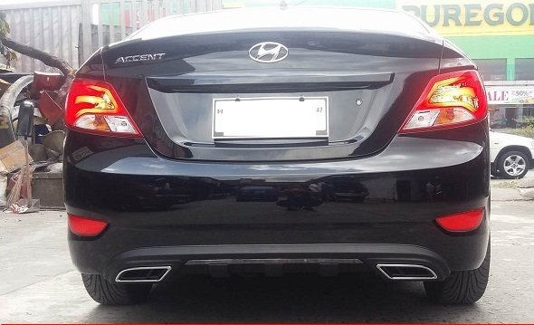 Hyundai Blue Dif 252 Z 246 R Arka Tampon 231 Ift 231 ıkış Egzoz Gri