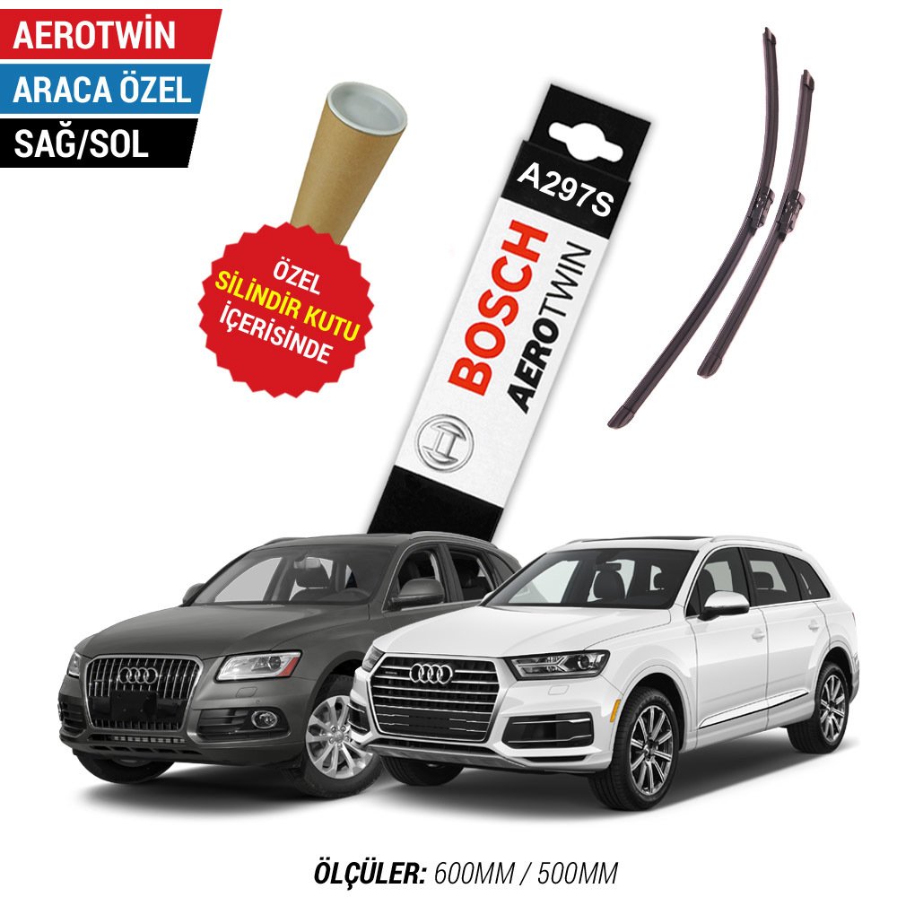 Audi Q5 Silecek Takimi 2008 2017 Bosch Aerotwin A297s