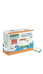 U GreenClean Bitkisel Bulaşık Makinesi Tableti