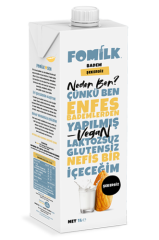 Fomil Şekersiz Badem Sütü 1L